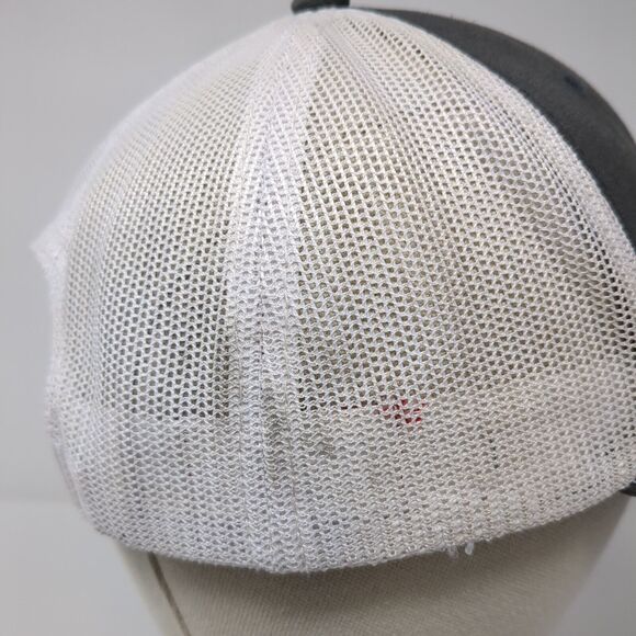 Kimes Ranch Snapback Mesh Back Trucker Hat Gray OSFA Embroidered - Picture 5 of 10